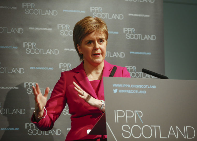 Nicola Sturgeon said independence may now offer Scots greater stability than staying in the UK