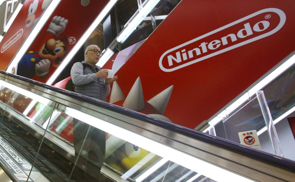 The stock price of Japanese game maker Nintendo Co. has more than doubled since the launch of the wildly popular augmented reality game'Pokemon Go on July 6. Pic AP