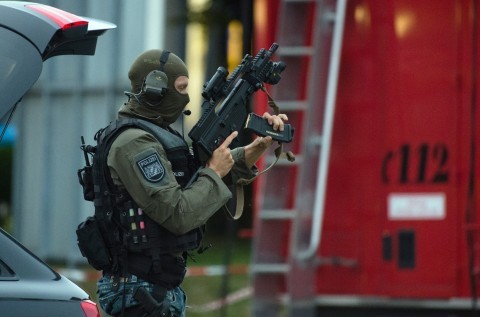 Chilling Vision Of Munich Gunman Opening Fire Outside McDonald's