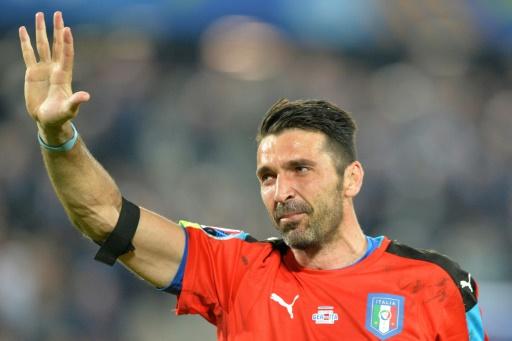 No regrets for teary Buffon as Italy exit Euros