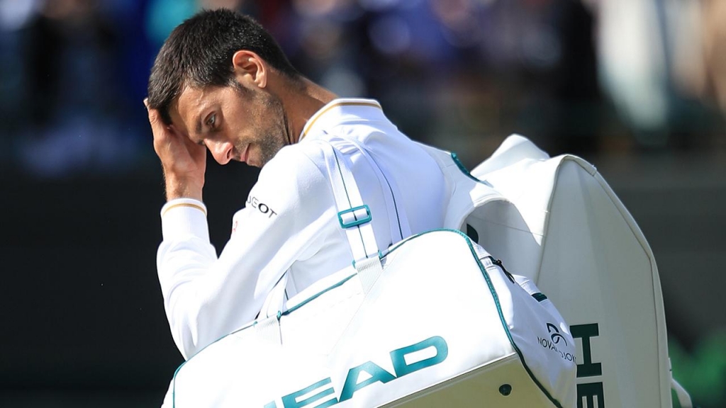 Novak Djokovic s grand slam winning streak has come to an end with a shock loss at Wimbledon