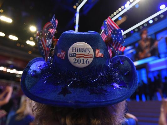 Obama returns to convention stage to make case for Clinton