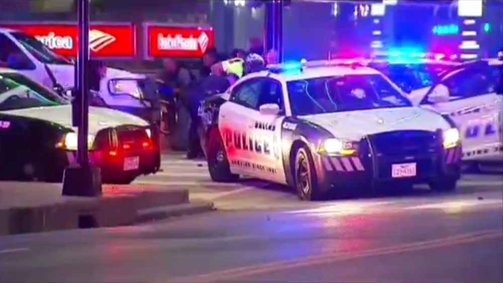 Shots fired at Dallas protest over fatal police shootings