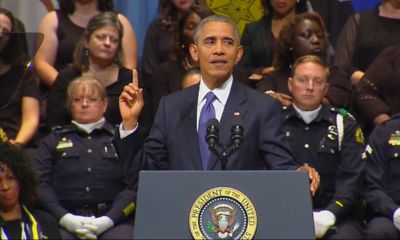 Obama Police Show Restraint When Bullets Fly