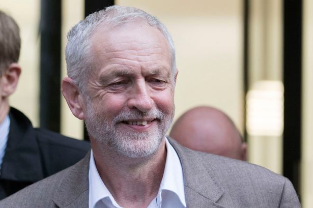 Labour Party leader Jeremy Corbyn leaves Labour HQ in Westminster