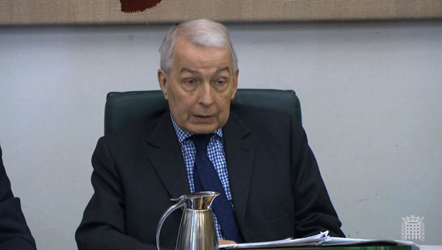 PA  PA Wire
Labour MP Frank Field'He needs to stop messing around and write a big cheque