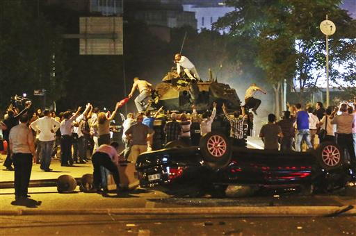 Turkey's armed forces said it'fully seized control of the country Friday and its president responded by calling on Turks to take to