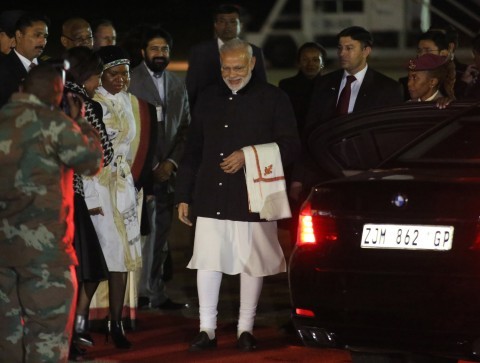 Indian prime minister kicks off 4-nation African visit