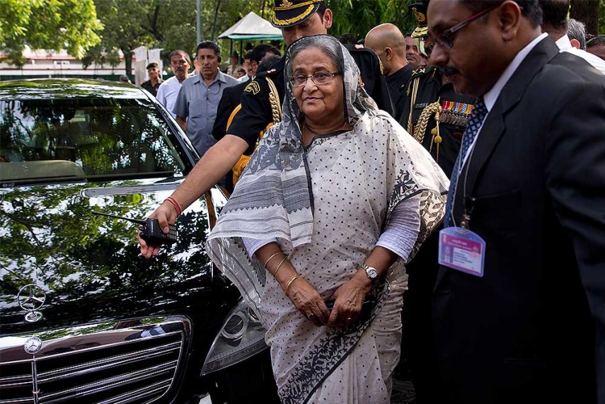 PM Sheikh Hasina Pays Homage To Dhaka Terror Attack Victims