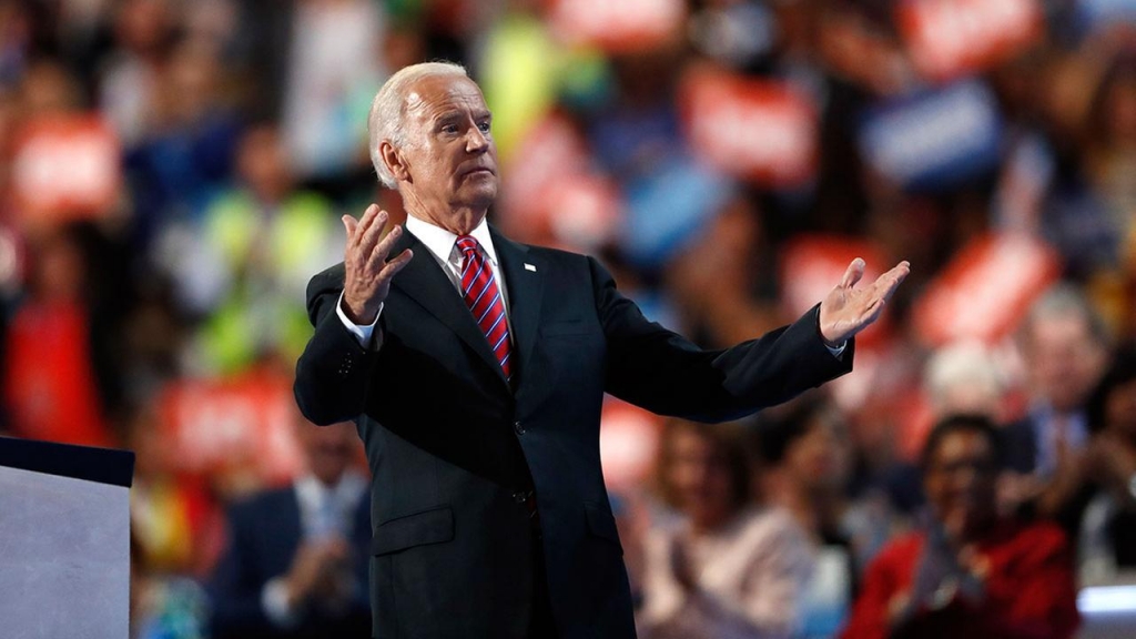 Biden slams Trump praises Hillary recalls Beau