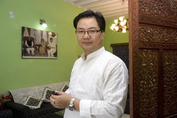 Minister of state for home Kiren Rijiju slammed Pakistan for accusing India of human rights violations in Kashmir