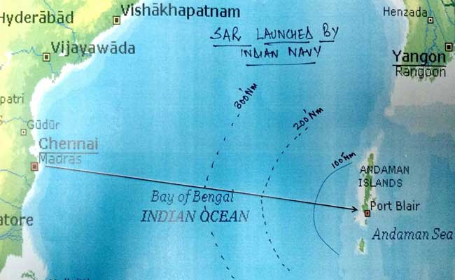 Indian air force plane with 29 missing over Bay of Bengal