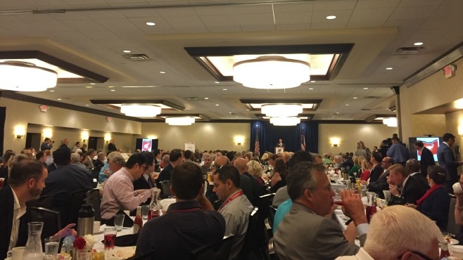 It was standing room only Wednesday morning at the Ohio Convention Committee's breakfast held at the Double Tree hotel