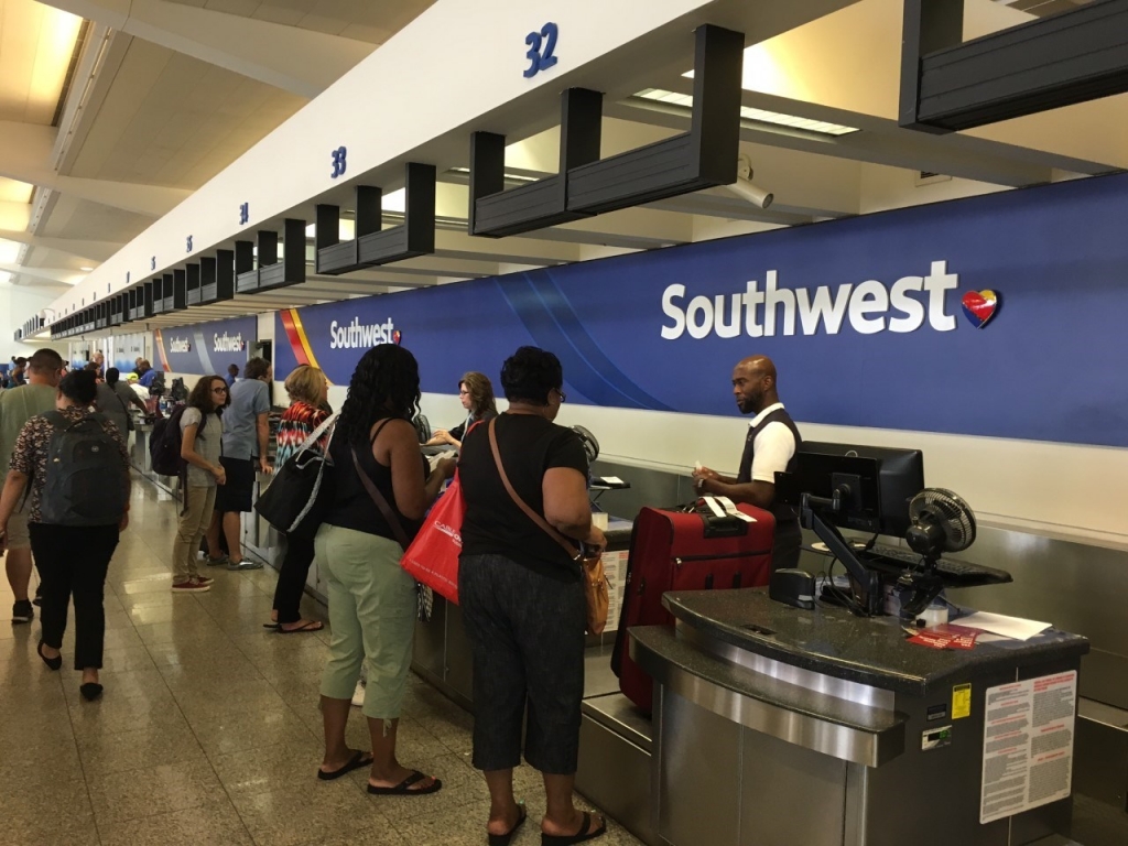 Southwest flights delayed at Reagan, Dulles and BWI