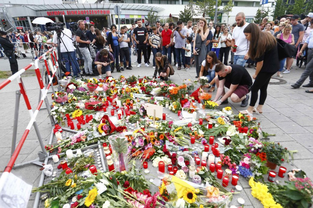 Munich shooting memorial