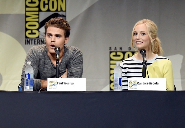 Paul Wesley and Candice Accola-King