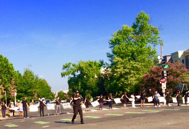 Black Lives Matter protest stops traffic on I-95