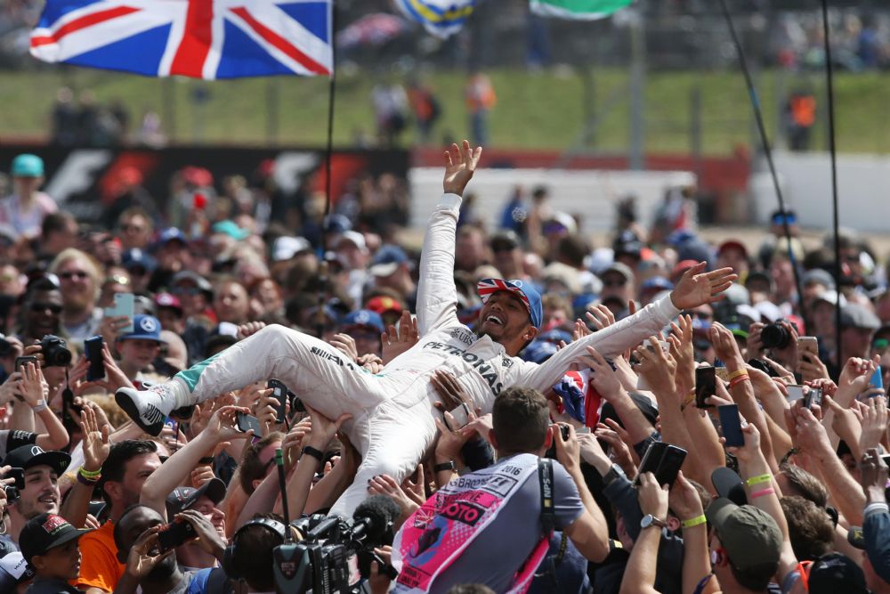 Lewis Hamilton WINS British Grand Prix & Rosberg takes second - for now