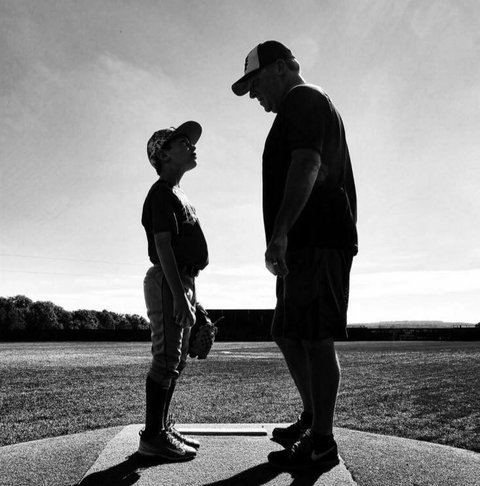 Brodie Copeland 11 and his father Sean