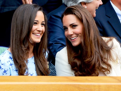 Pippa Middleton and Kate Middleton