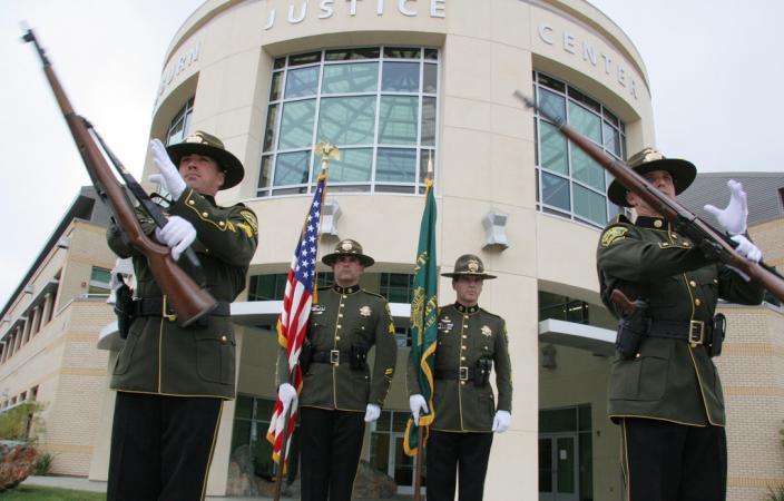 Placer County Sheriff’s honor guard members are attending Dallas funerals with air fare paid by Jet Blue