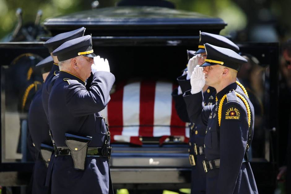 Funerals To Be Held For 3 Of 5 Slain Dallas Police Officers