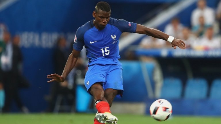 Pogba helped France to the final of Euro 2016 where they lost to Portugal