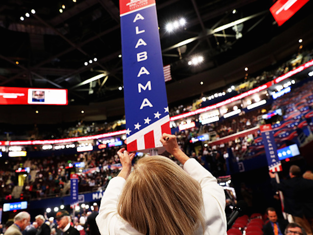 Flag burning threatens to fuel tensions outside convention