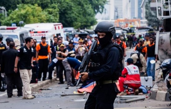 Terrorist strike in Indonesia