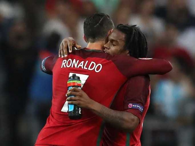 Portugal's Ricardo Quaresma celebrates after scoring the decisive