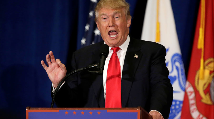 Presumptive Republican presidential nominee Donald Trump in Washington D.C. earlier this week.   Mark Wilson    
  Getty Images