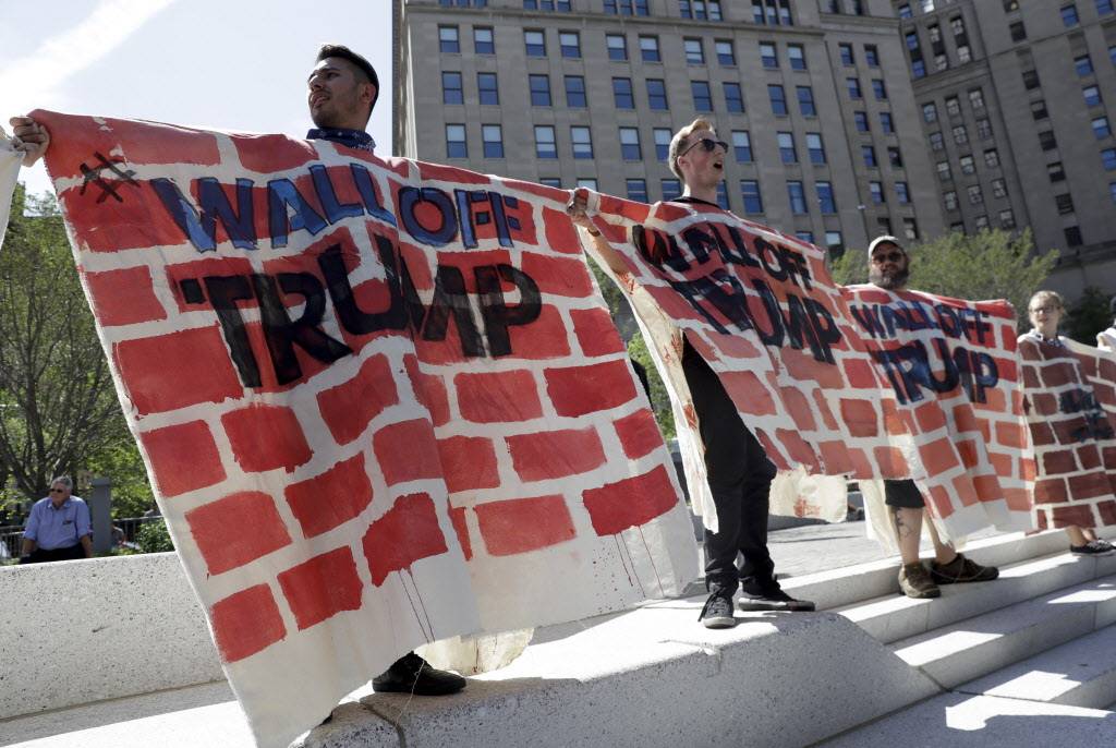 Multiple people detained as flag-burning protests intensify at RNC