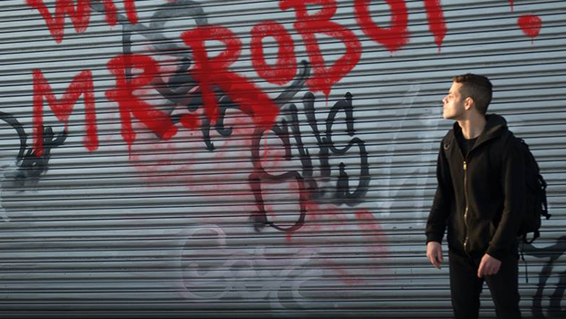 Rami Malek stars in'Mr. Robot.                                   
           USA