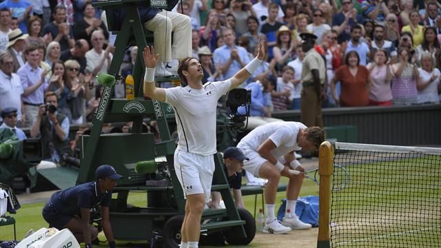 Murray blows away Berdych to set up Raonic final