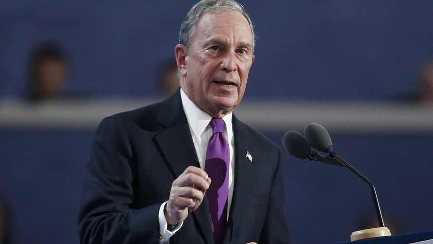 Reuters              Former New York Mayor Michael Bloomberg speaks at the Democratic National Convention in Philadelphia on Wednesday