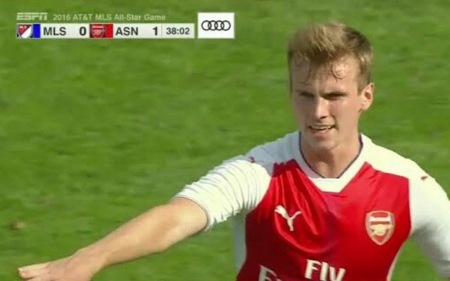 Rob Holding debut earns rave reviews Arsenal fans very happy with £2m signing Wenger is too