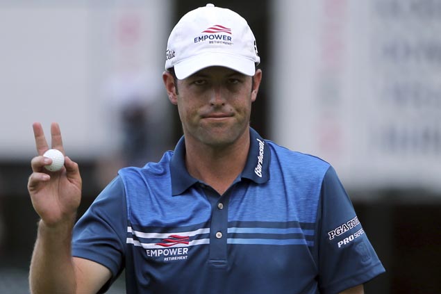 Robert Streb fires 63 to gain share of PGA Championship lead with Jimmy Walker