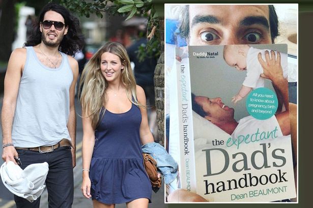 Russell Brand confirms he's going to be a daddy with this book