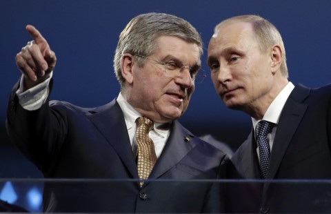 IOC president has sports, personal links to Russia