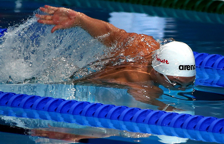 Russian swimmer Vladimir Morozov