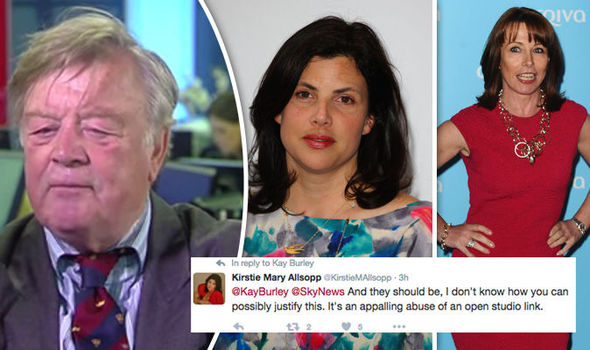 Ken Clarke Kirstie Allsopp Kay Burley