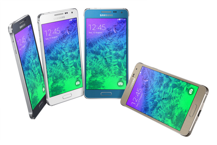 Samsung had a Blue Galaxy Alpha