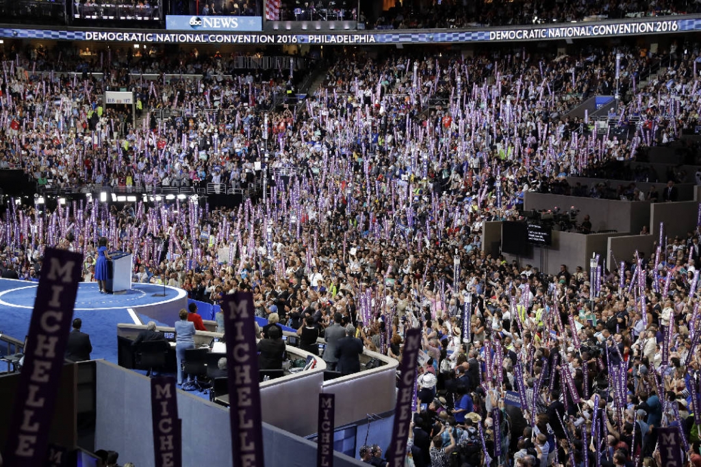 DNC Day 1: Full-throated support from party stars