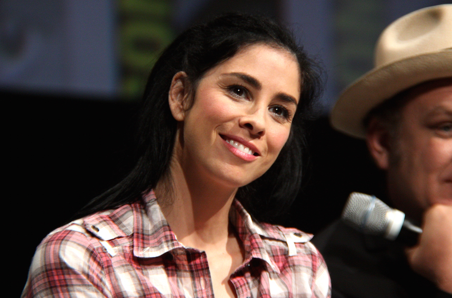 Sarah Silverman speaking at the 2012 San Diego Comic-Con