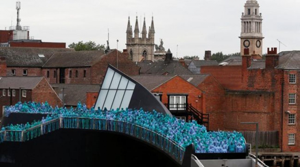 Scale Lane bridge off High Street was one of the locations