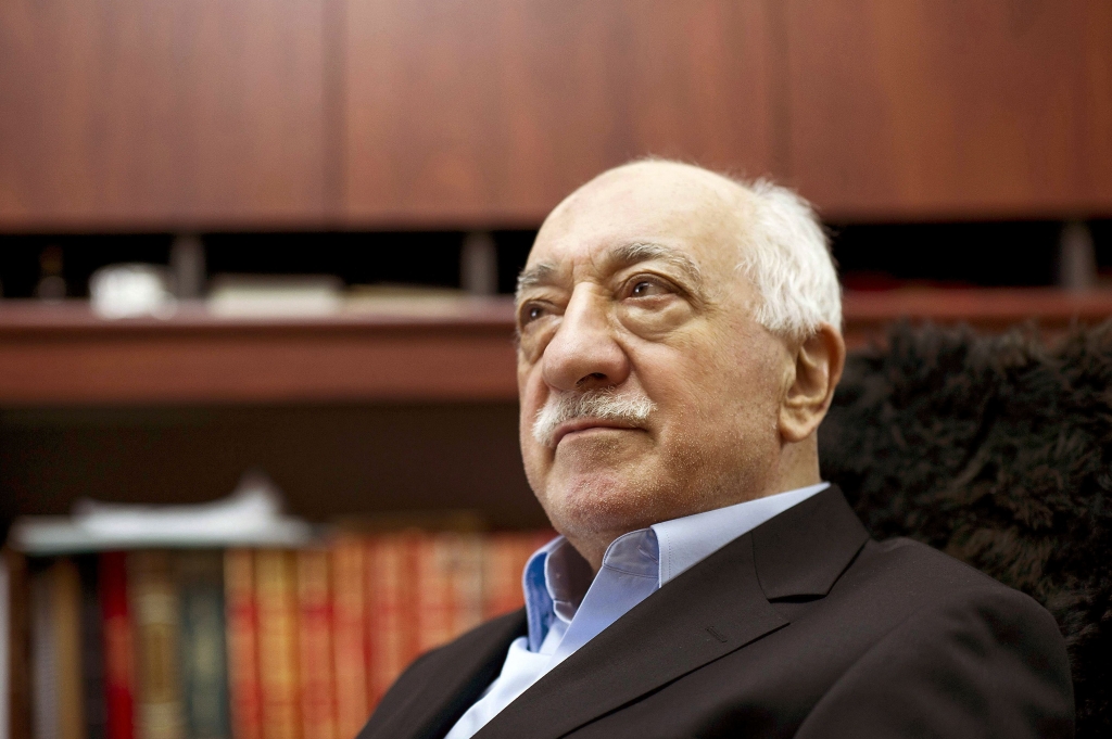 AP_16198053541693 Turkish Muslim cleric Fethullah Gulen sits at his residence in Saylorsburg Pa