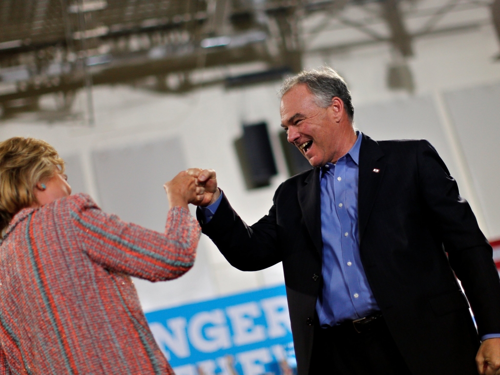 Hillary Clinton Tim Kaine