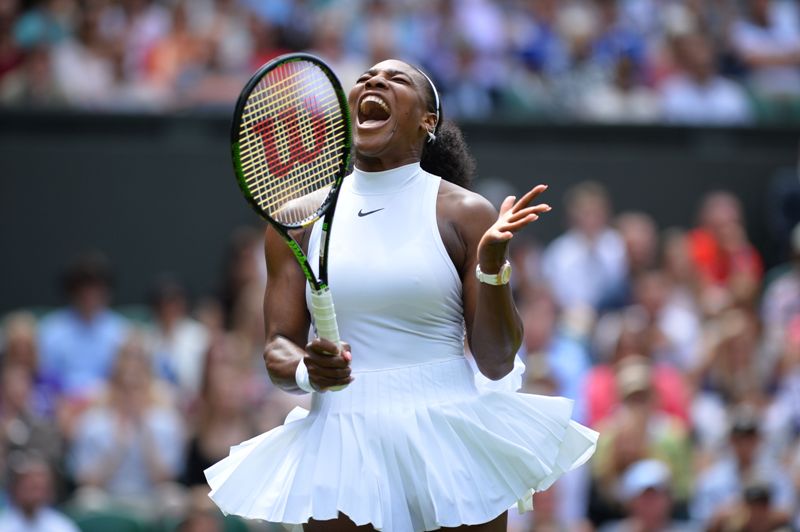 Serena battles rivals, self-doubt at Wimbledon