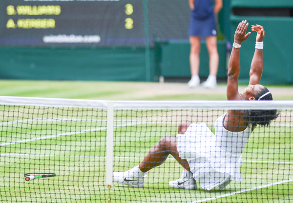 Serena Williams claims 22nd major singles title by defeating Angelique Kerber in Wimbledon final