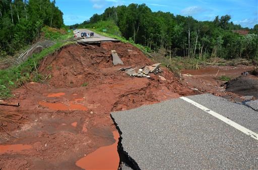 Iron County, Northwest Wisconsin Sees Severe Flooding